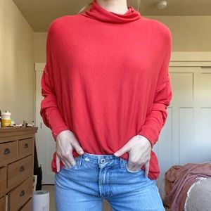 Free people mock neck top